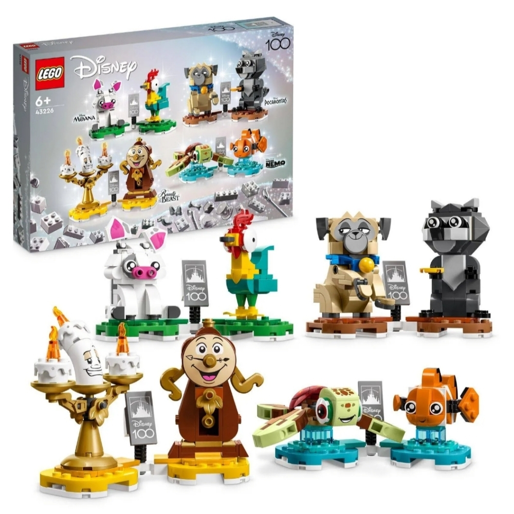 Lego 43226 Disney Duos Disney 100 NWT Building Toy Set